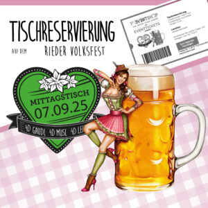 4sFEST Mittags-Tischreservierung am 07.09.2025 für 8 Personen